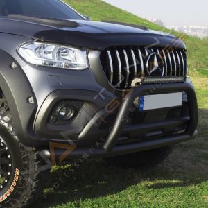 Mercedes XClass Siyah Ön Koruma PST16 X Class