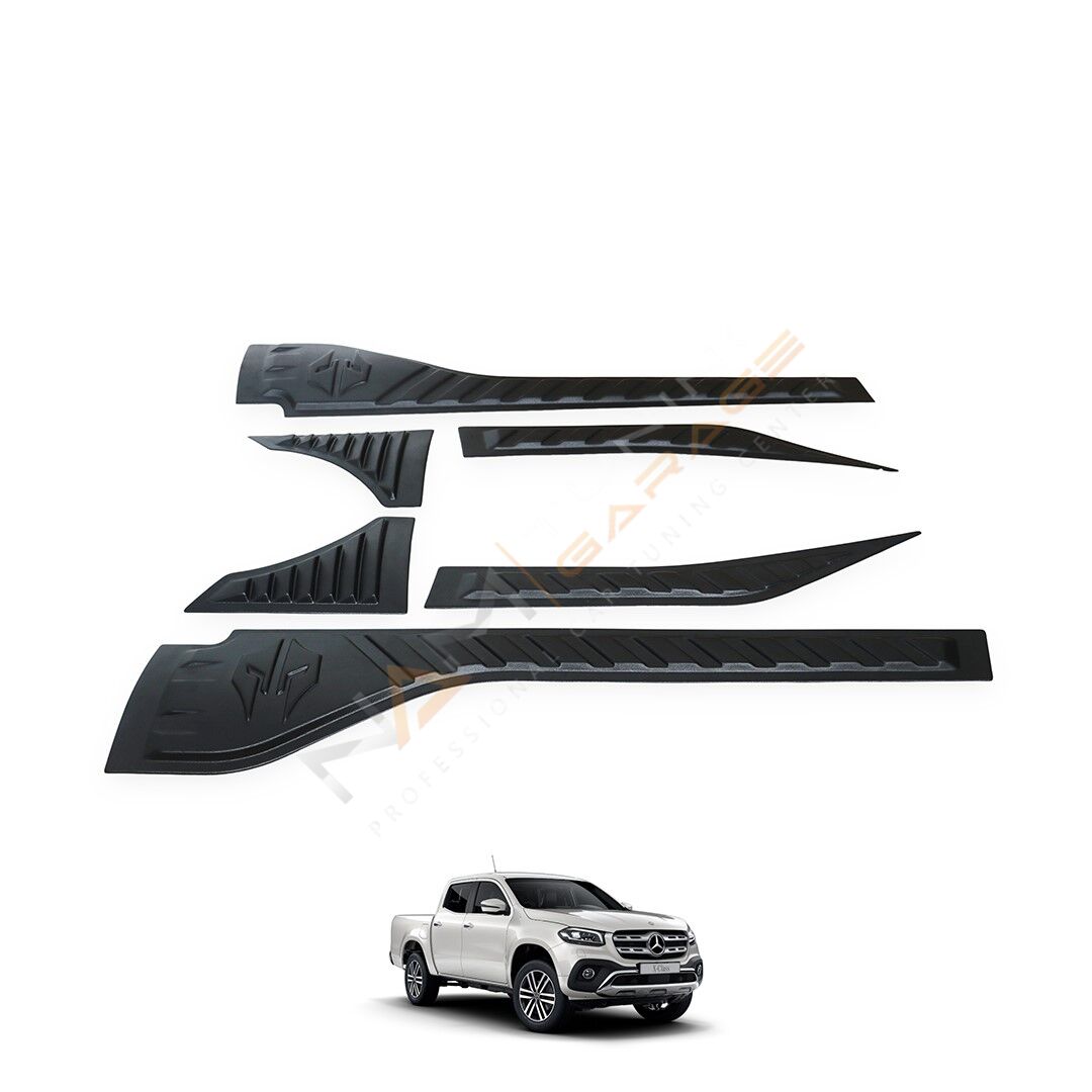 Mercedes X-Class Yarasa Kapı Kaplama 6 Parça 2017+ Xclass