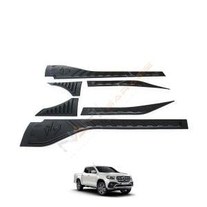 Mercedes X-Class Yarasa Kapı Kaplama 6 Parça 2017+ Xclass