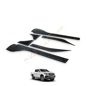 Mercedes X-Class Yarasa Kapı Kaplama 6 Parça 2017+ Xclass
