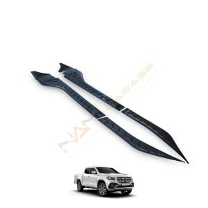 Mercedes X-Class Yarasa Kapı Kaplama 6 Parça 2017+ Xclass