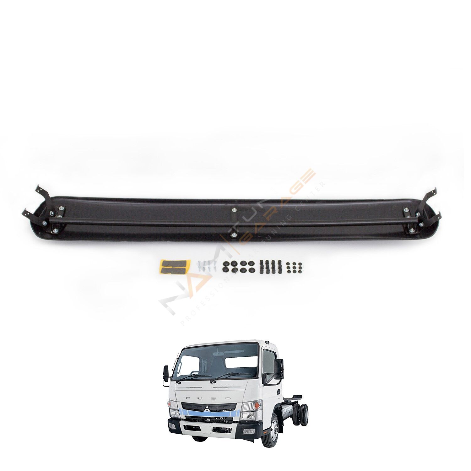 Mitsubishi Fuso Canter Ön Cam Güneşliği 2013+ Parlak Siyah