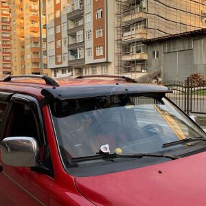 Mitsubishi L200 Ön Cam Güneşliği 1996-2006 arası Parlak Siyah