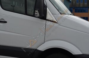 Mercedes Sprinter Krom Kelebek Cam Çıtası 2006-2018 Paslanmaz Çelik