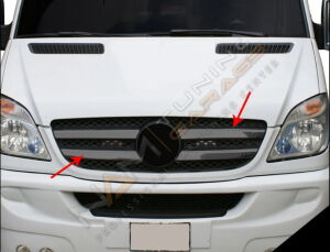 Mercedes Sprinter Ön Panjur Kromu 2006-2012 Paslanmaz Çelik