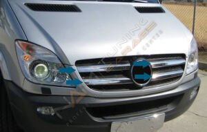 Mercedes Sprinter Ön Panjur Kromu 2006-2012 Paslanmaz Çelik