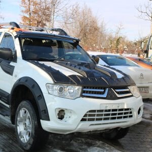 Mitsubishi L200 Kaput Üstü Kaplama Dragon Pack 3 Parça 2007-2014 arası