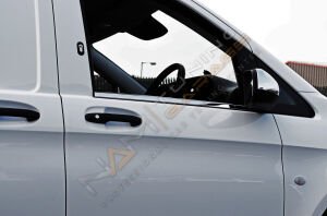 Mercedes Vito Krom Cam Çıtası 2014+ 2 Parça