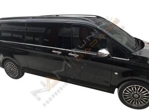 Mercedes Vito Krom Cam Çıtası 2014+ 8 Parça Uzun Şase